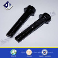 ASME/din hex flange bolt black phosphated